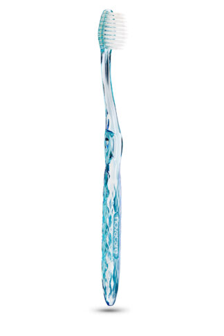 Produktbild - Novacare Zahnbürste mit Silber in der Farbe "Blau"
