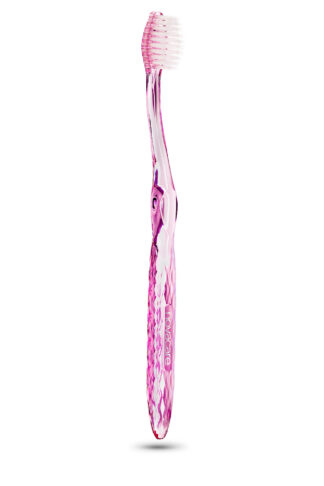 Produktbild - Novacare Zahnbürste mit Silber in der Farbe "Pink"