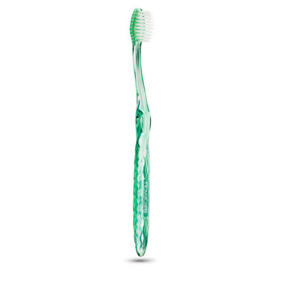 Produktbild - Novacare Zahnbürste mit Silber in der Farbe "Grün"
